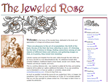 Tablet Screenshot of jeweledrose.com